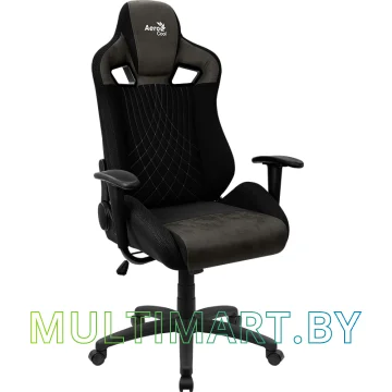 Кресло компьютерное AeroCool Earl Iron Black (черный/серый) картинка 2